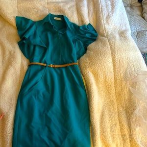 Calvin Klein size 2 Blue business dress